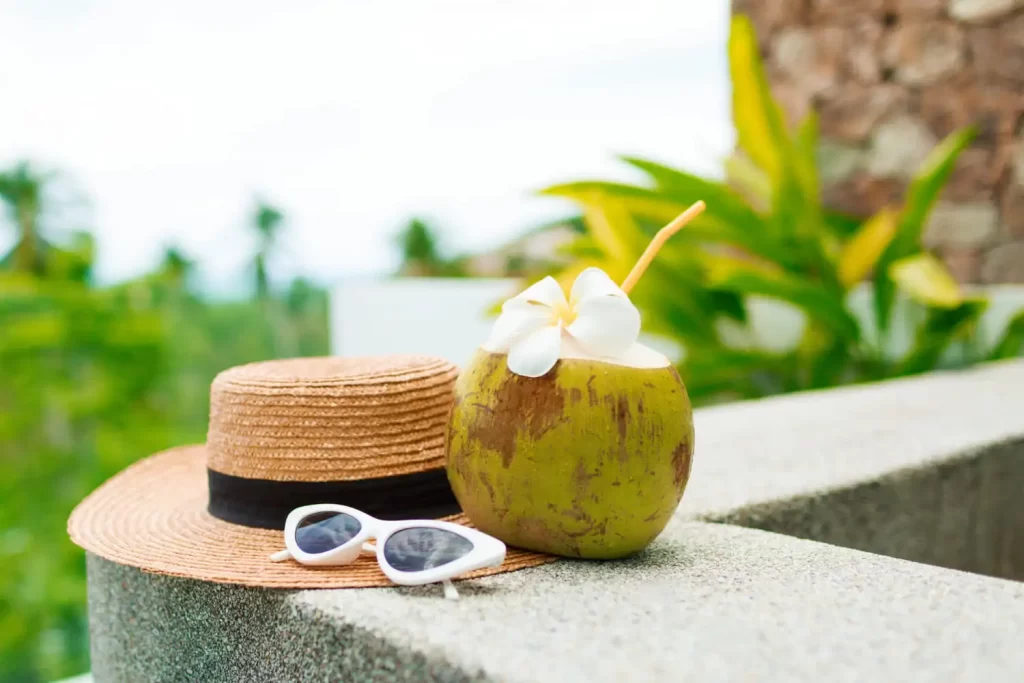 ice coconut jelly